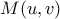 \displaystyle{M(u,v)} \displaystyle{M(u,v)}