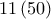 11\left(50 \right)