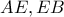 AE,EB