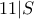 11|S