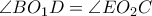 \angle BO_{1}D=\angle EO_{2}C