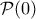 \mathcal P (0) 