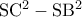 \mathrm{SC^2-SB^2}