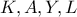 K,A,Y,L