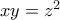 xy=z^2