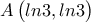 A\begin{pmatrix} ln3,ln3 \end{pmatrix}