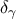 \delta_{\gamma}