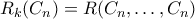 R_k(C_n) = R(C_n,\ldots,C_n)