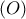 \displaystyle{\,(O)\,}