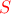 \displaystyle{\color{red}S}