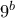 9^b