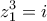 \displaystyle{z{}_1^3  = i}