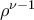 \rho^{\nu-1}