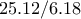 25.12/6.18 25.12/6.18
