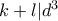 k+l|d^3