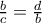 \frac{b}{c}=\frac{d}{b} \frac{b}{c}=\frac{d}{b}