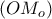 \displaystyle{(OM_o)}