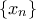 \{x_n\}