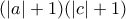 (|a|+1)(|c|+1)