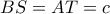 BS=AT=c