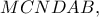 MCNDAB,