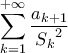 \displaystyle{\sum_{k=1}^{+\infty}{\frac{a_{k+1}}{{S_k}^2}}} \displaystyle{\sum_{k=1}^{+\infty}{\frac{a_{k+1}}{{S_k}^2}}}