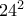 24^2