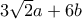 3\sqrt{2}a + 6b