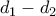 d_1-d_2