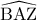 \displaystyle\widehat {{\rm B}{\rm A}{\rm Z}}