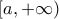 \left[ a,+\infty  \right)