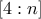 [4:n]