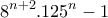 \displaystyle{8^{n+2}. 125^n -1}