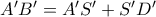 A'B'=A'S'+S'D'