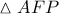 \vartriangle AFP