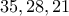 35,28,21 35,28,21