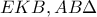 EKB,AB\Delta