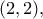 (2,2),