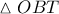 \vartriangle OBT