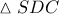 \vartriangle SDC