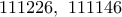 111226, \ 111146