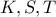 K,S,T