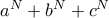 a^N+b^N+c^N