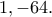 1,-64.