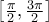 \left[\frac{\pi }{2} ,\frac{3\pi }{2} \right]