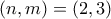(n,m) = (2,3)
