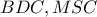 BDC, MSC
