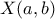 X(a,b)