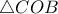 \triangle COB