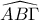 \displaystyle{\widehat{ AB\Gamma}}